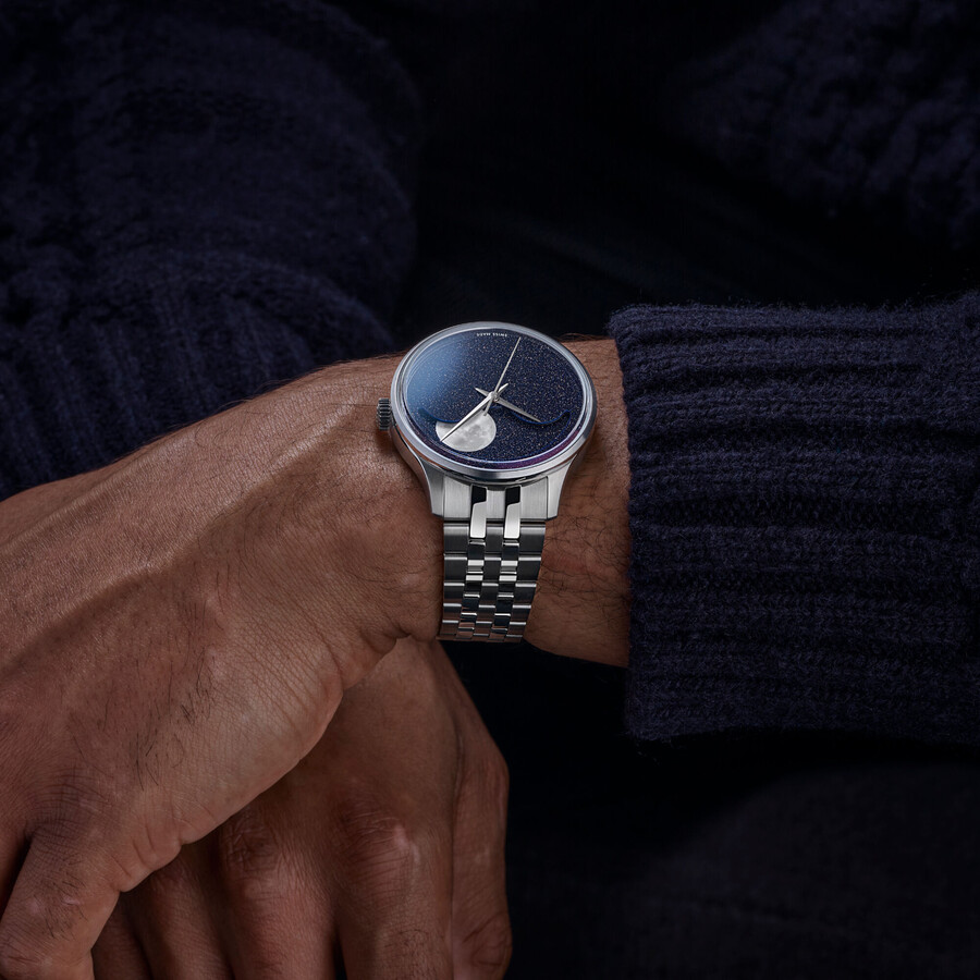 pulsera consort c1 moonphase de 37 mm christopher ward