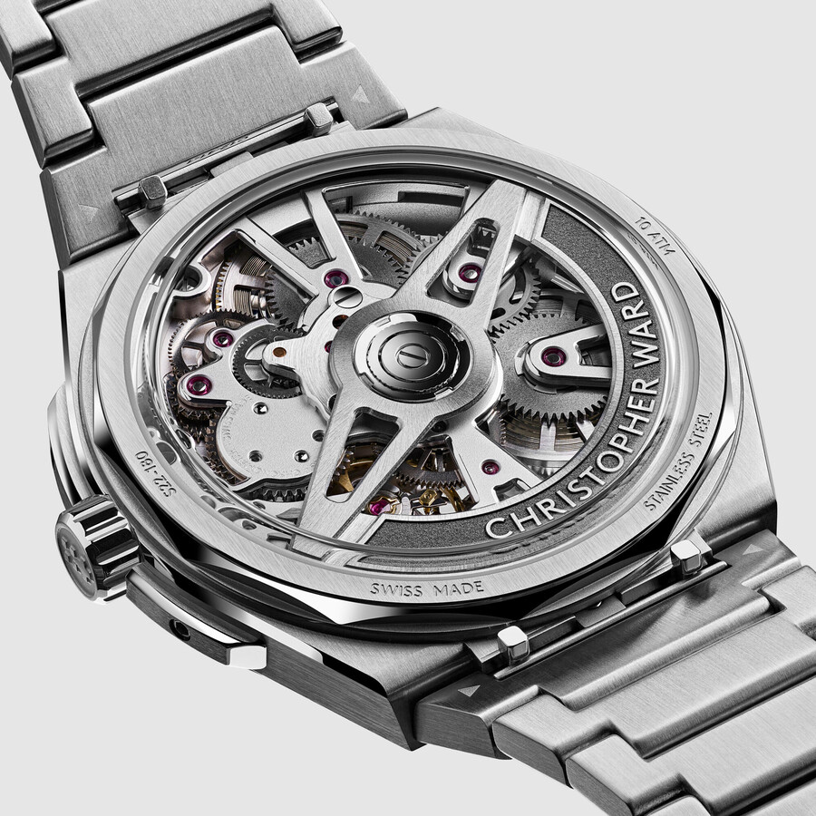 pulsera de acero twelve x christopher ward